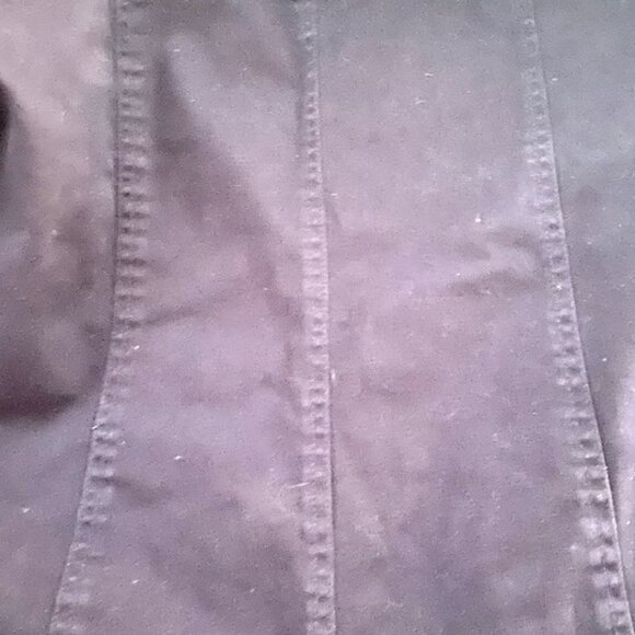 AMI cotton navy blue jacket with grommets XL EUC - Picture 7 of 7